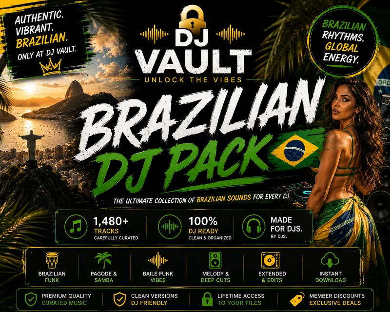 Brazilian music pack cover art