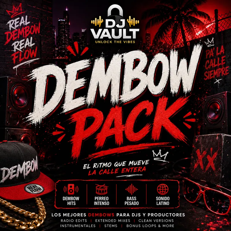 Dembow dj pack cover art